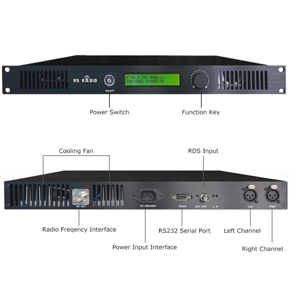 200 Watt FM Broadcast fm transmitter - FM Transmitter | RS-RADIO