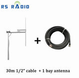1-bay 300W- 2000W fm dipole antenna + 30 m cable - ANTENNA | RS-RADIO